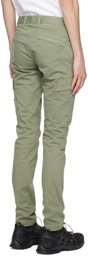 Stone Island Green Patch Cargo Pants