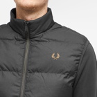 Fred Perry Men's Insulated Gilet in Black