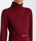 Rixo Aly wool and cashmere sweater dress
