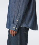 Visvim Langer cotton and silk chambray shirt