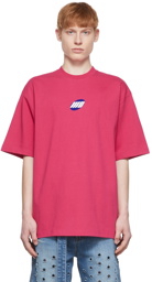 We11done Pink Cotton T-Shirt