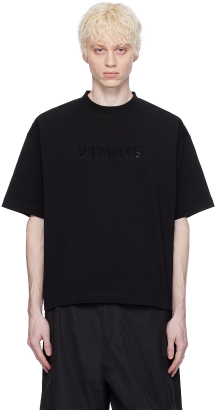 Photo: VTMNTS Black Crystal T-Shirt