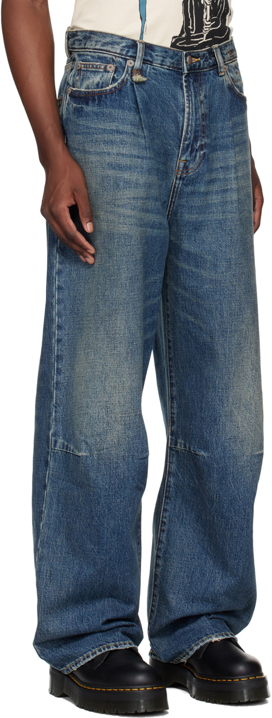 R13 デニムWayne　パンツ　25インチ　ML R13 Blue Wayne Jeans R13