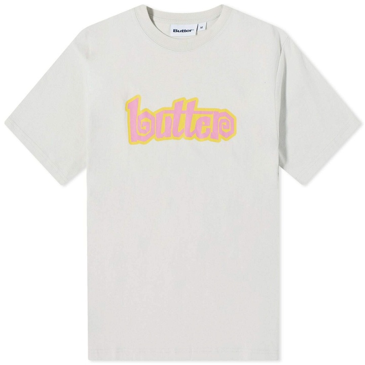 Photo: Butter Goods Men's Swirl T-Shirt in Cement