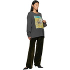 OPEN YY Gray Pet Club Rocker Long Sleeve T-shirt