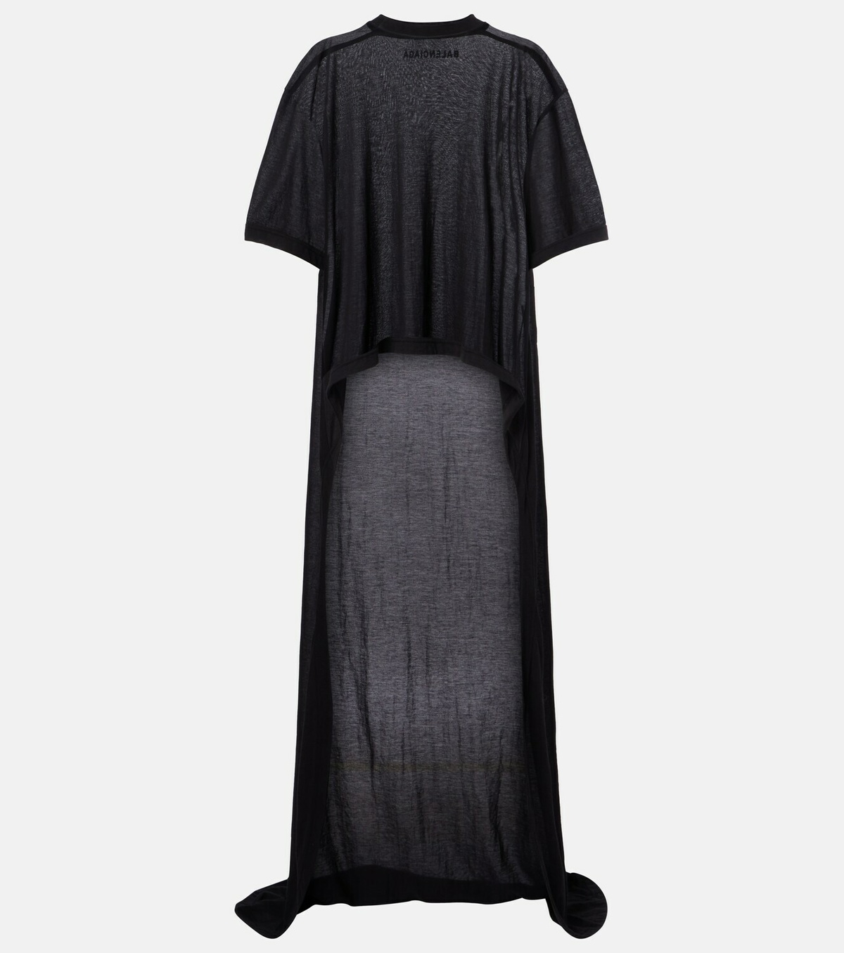 Balenciaga Draped cotton jersey T-shirt