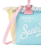MC2 Saint Barth Multicolor Patch Cotton Canvas Colette Handbag