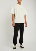 Represent Owners Club Logo-print Cotton Sweatpants Black