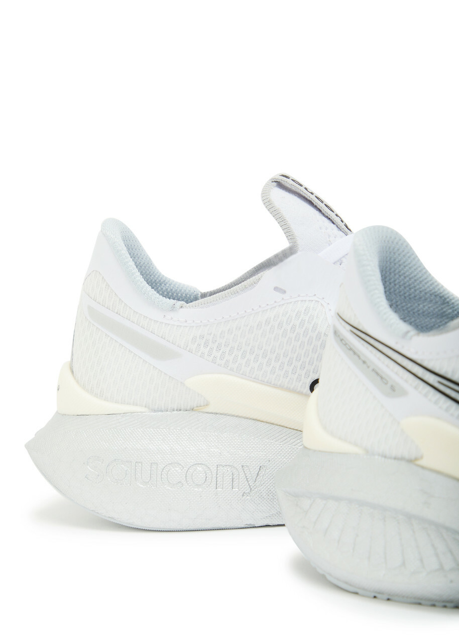 Saucony Endorphin Pro 5 Panelled Mesh Sneakers White And Black