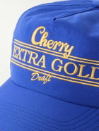 Cherry Los Angeles - Extra Gold Logo-Embroidered Nylon Baseball Cap
