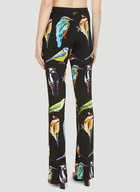 Stella McCartney - Bird Print Pants in Black