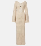 Bananhot Rey crochet cotton-blend maxi dress