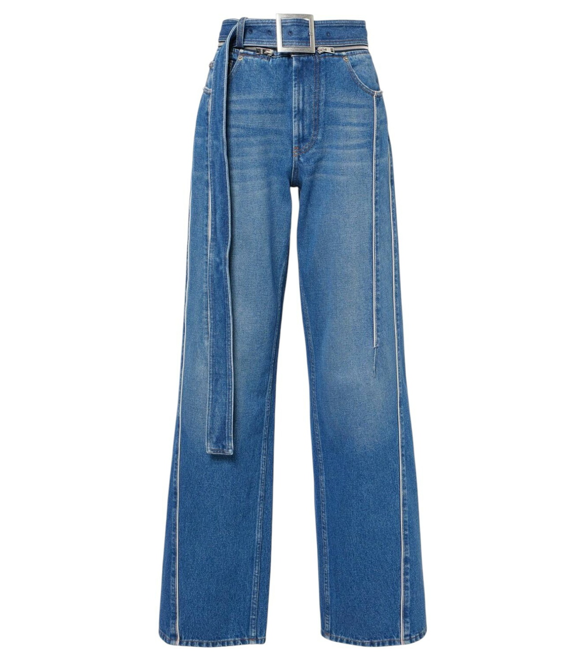 Jean Paul Gaultier - Monogram embellished chain belt Jean