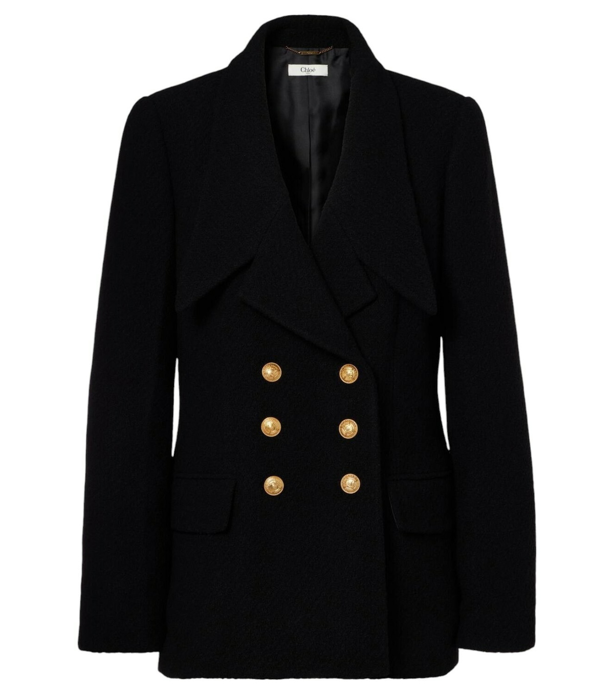 ジャケット CHLOE EMBROIDERED WOOL BLAZER Chloé Silk and wool blazer Chloe