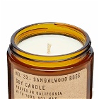 P.F. Candle Co . No.32 Sandalwood Rose Soy Candle
