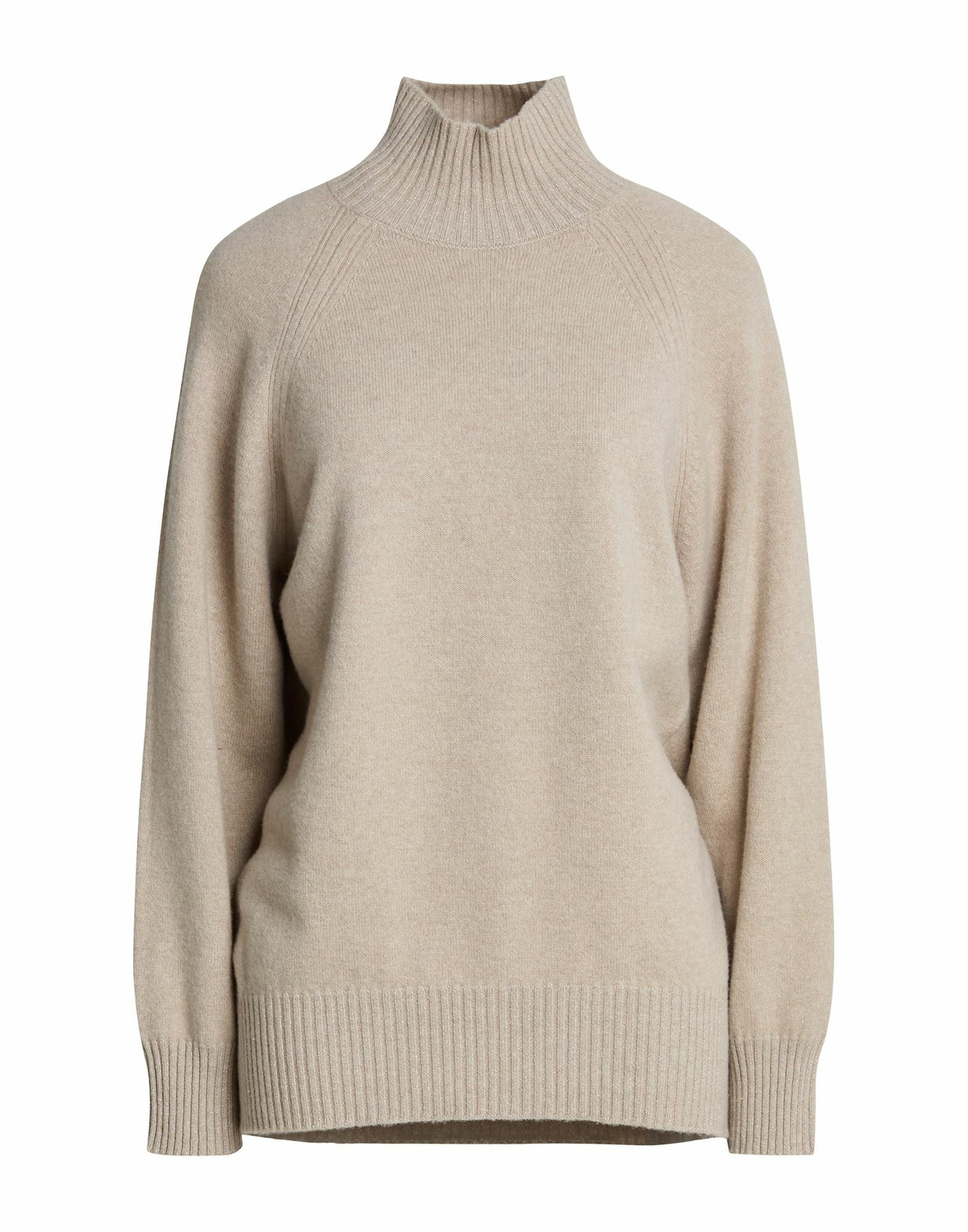 Peserico Womens Turtleneck in Beige