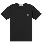 Stone Island Junior Patch Logo T-Shirt in Black