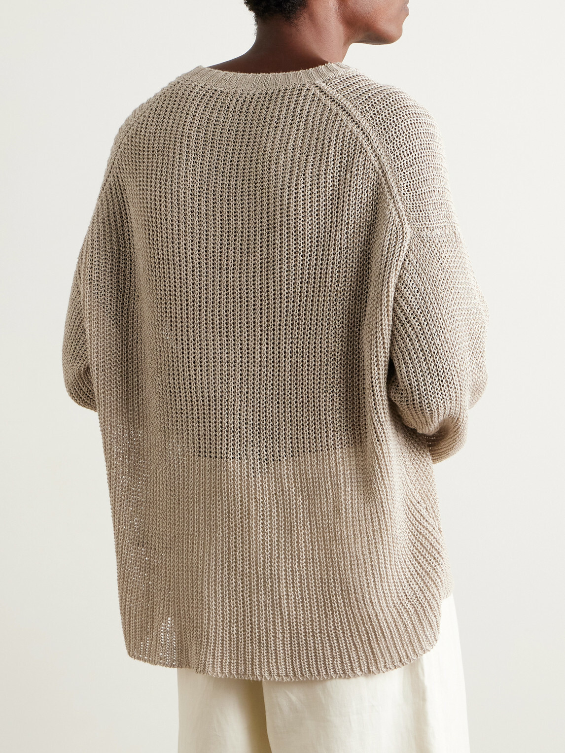 Stòffa - Linen Sweater - Brown
