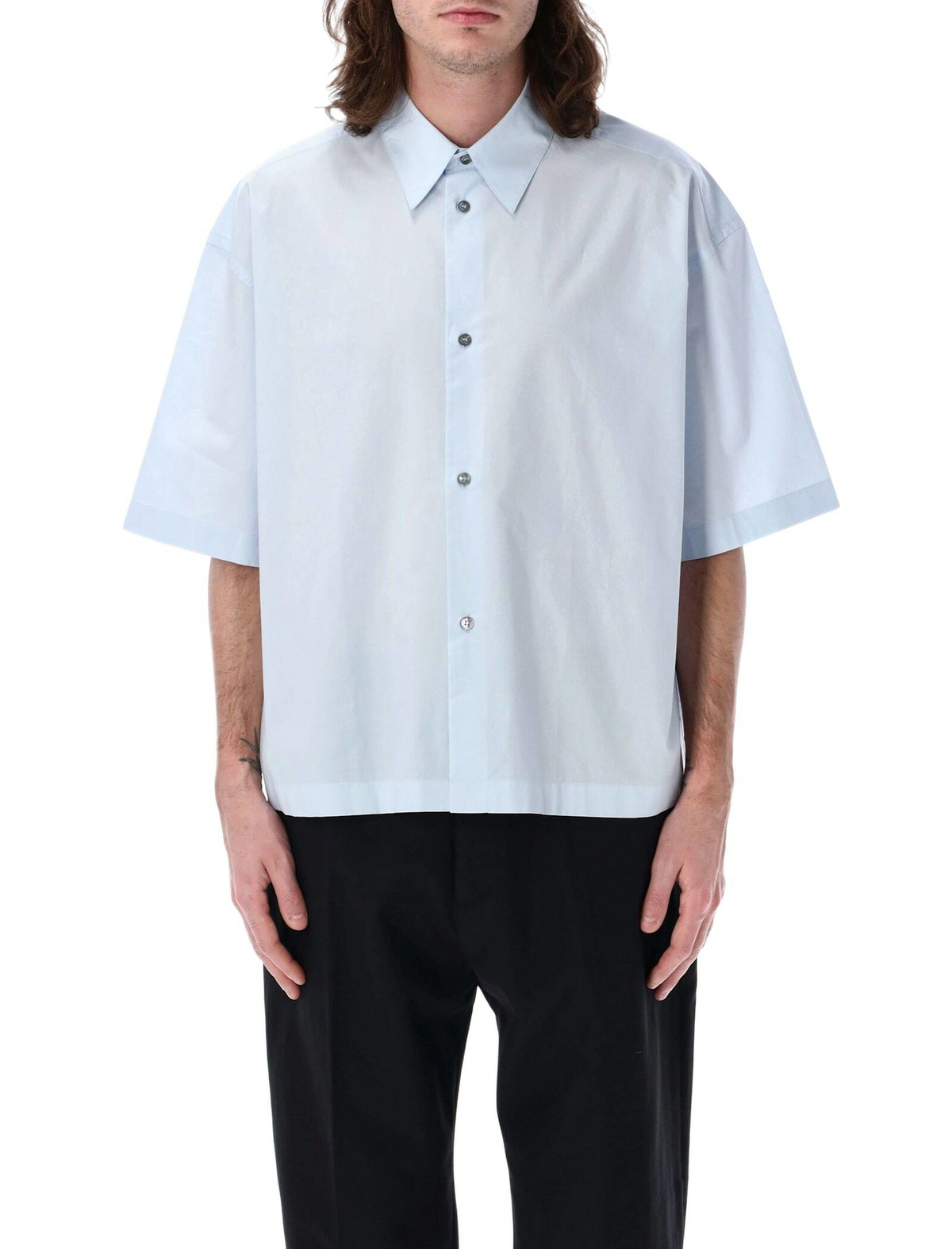 Tシャツ・カットソー STUDIO NICHOLSON BUTTON DOWN SHIRT Studio Nicholson Sanko Shirt Studio Nicholson