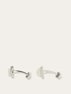 Ferragamo Mens Mother of pearl cufflinks in Silver