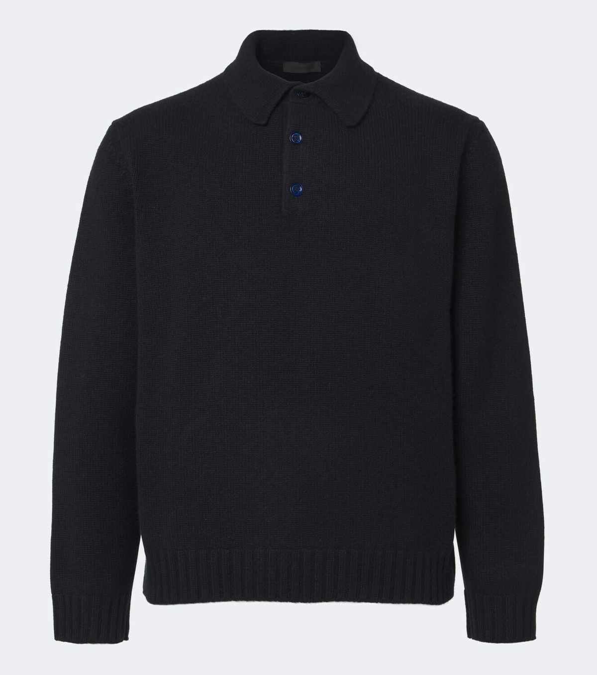 Saman Amel Sander cashmere polo sweater