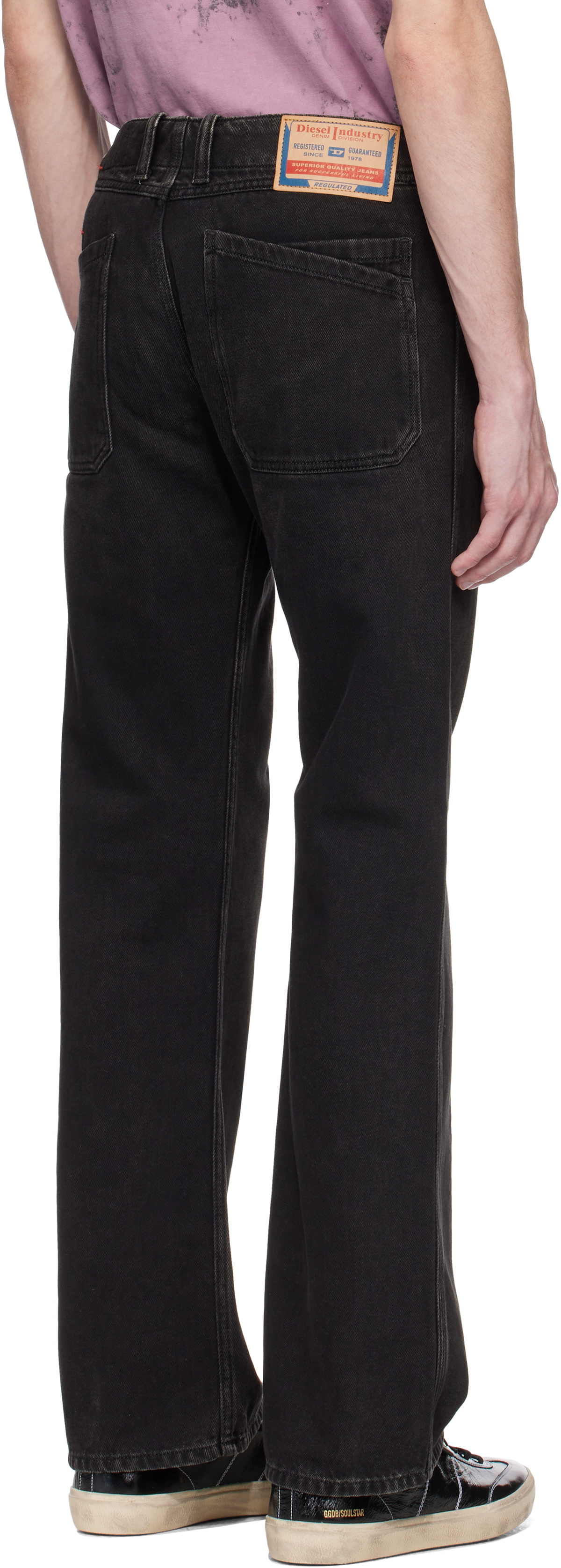 Diesel Black Bootcut D-Moorix 09j96 Jeans Diesel