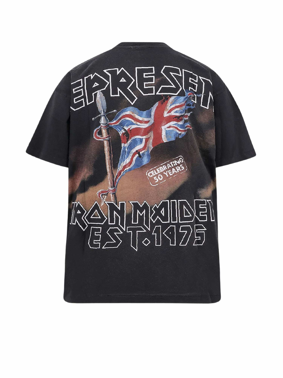 REPRESENT Iron Maiden X Steed Cotton And Hemp T-shirt Represent