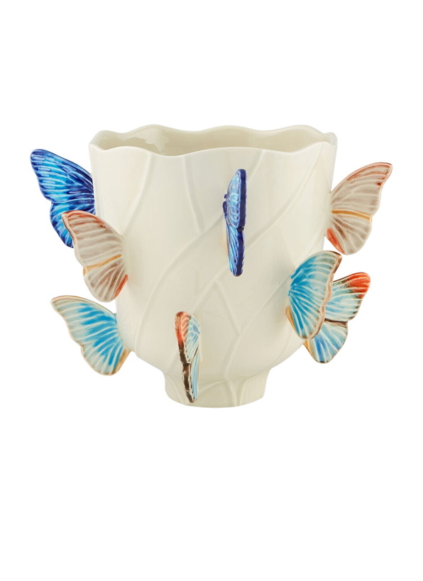 Photo: Bordallo Pinheiro Cloudy Butterflies Small Vase
