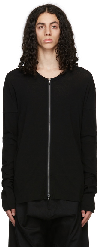 Photo: Julius Black Cotton Cardigan