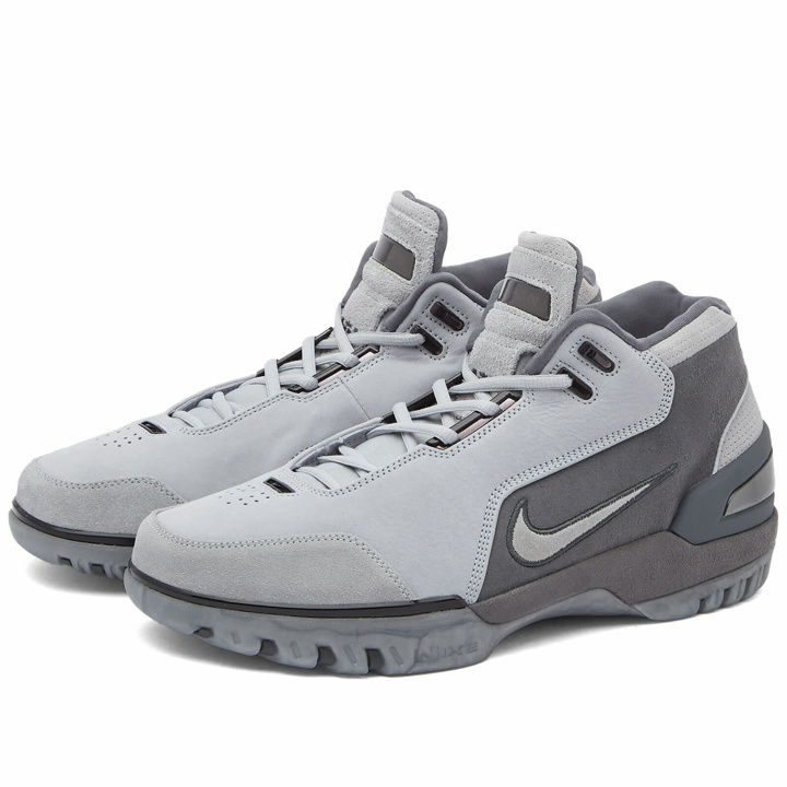 Photo: Nike Men's Air Zoom Generation Og Sneakers in Dark Grey/Wolf Grey/Anthracite