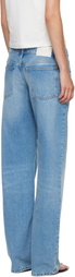 St. Agni Blue Outland Denim Edition Mid Rise Balloon Jeans