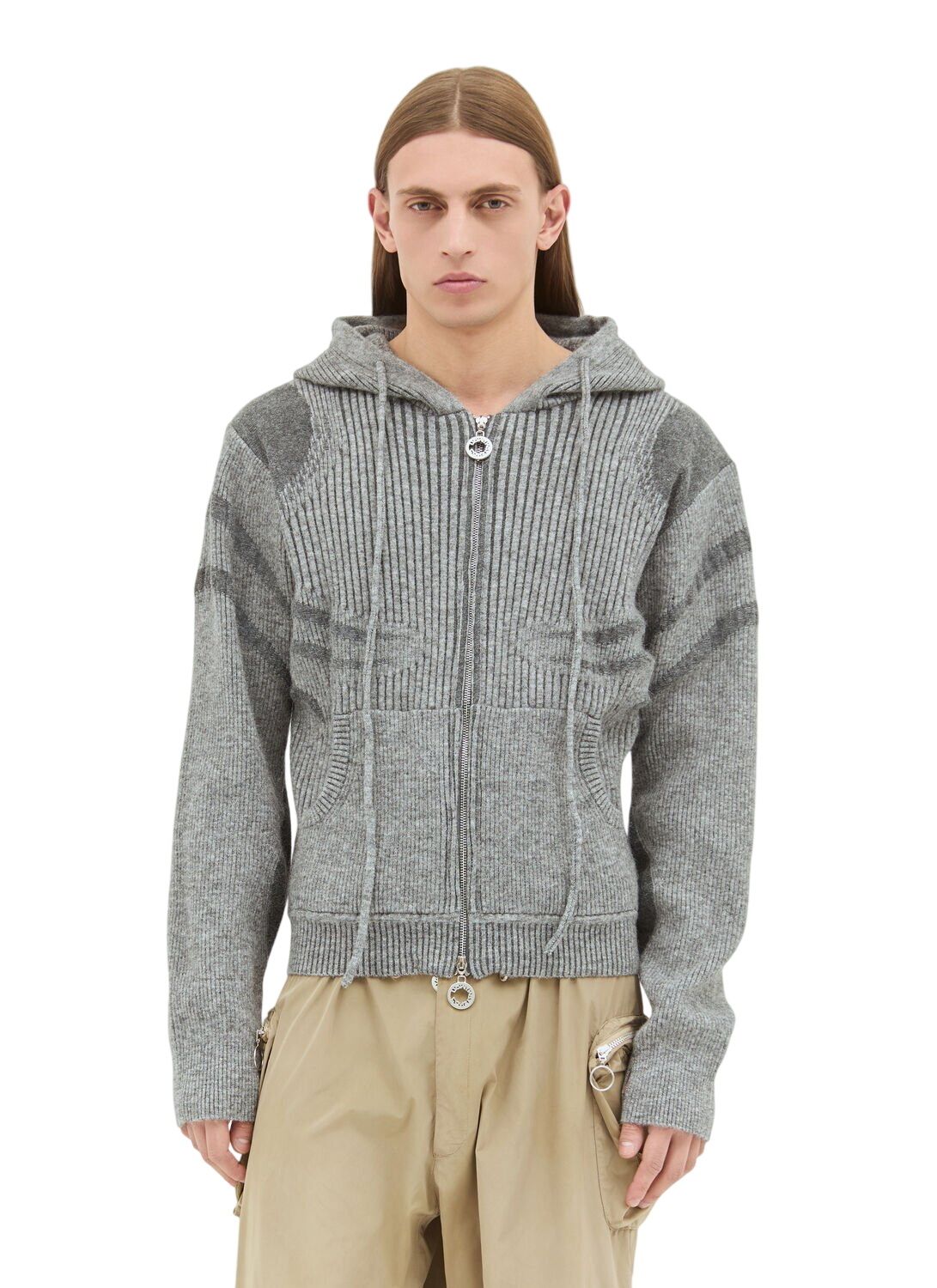 Charlie Constantinou ニットパーカー Charlie Constantinou SSENSE Exclusive Green 66°North Edition