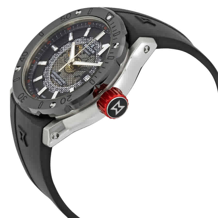 Edox Chronoffshore-1 Automatic Mens Watch 80099 3R NIN Edox