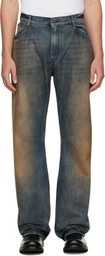 VETEMENTS Blue O-Leg Jeans