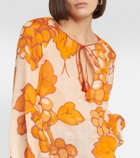 Etro Printed ramie tunic