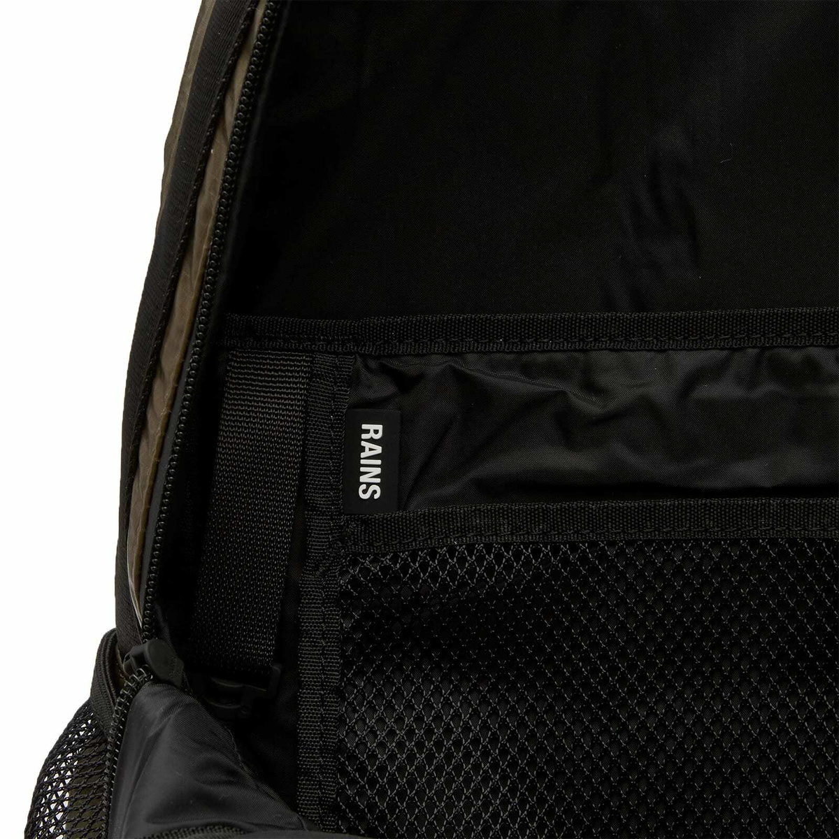 RAINS Sibu Clip Front Backpack in Marsh 