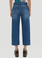 Stella McCartney Cropped Panel Jeans