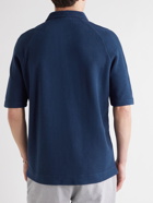 Massimo Alba - Cotton-Terry Shirt - Blue