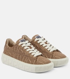 Versace Versace Allover low-top sneakers