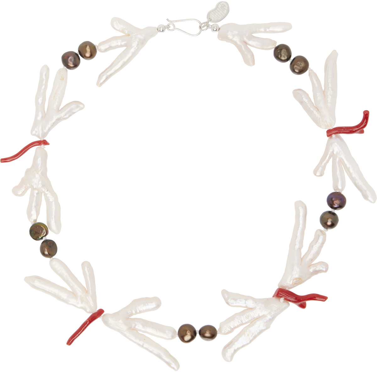Gohar World Host Chicken Foot Coral Necklace