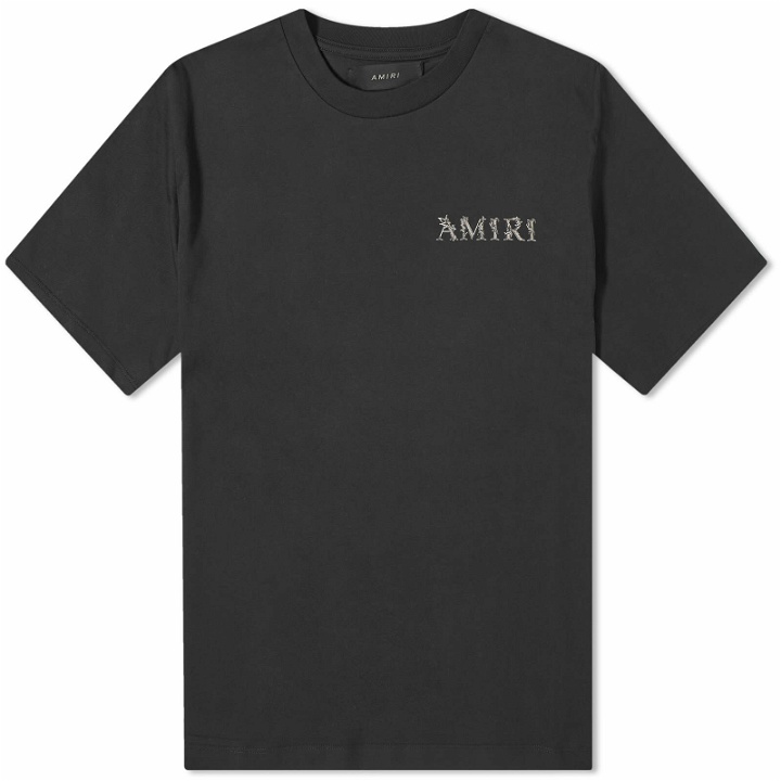 Photo: AMIRI Men's Baroque T-Shirt in Black