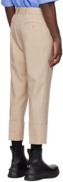 Wooyoungmi Beige Cabra Trousers