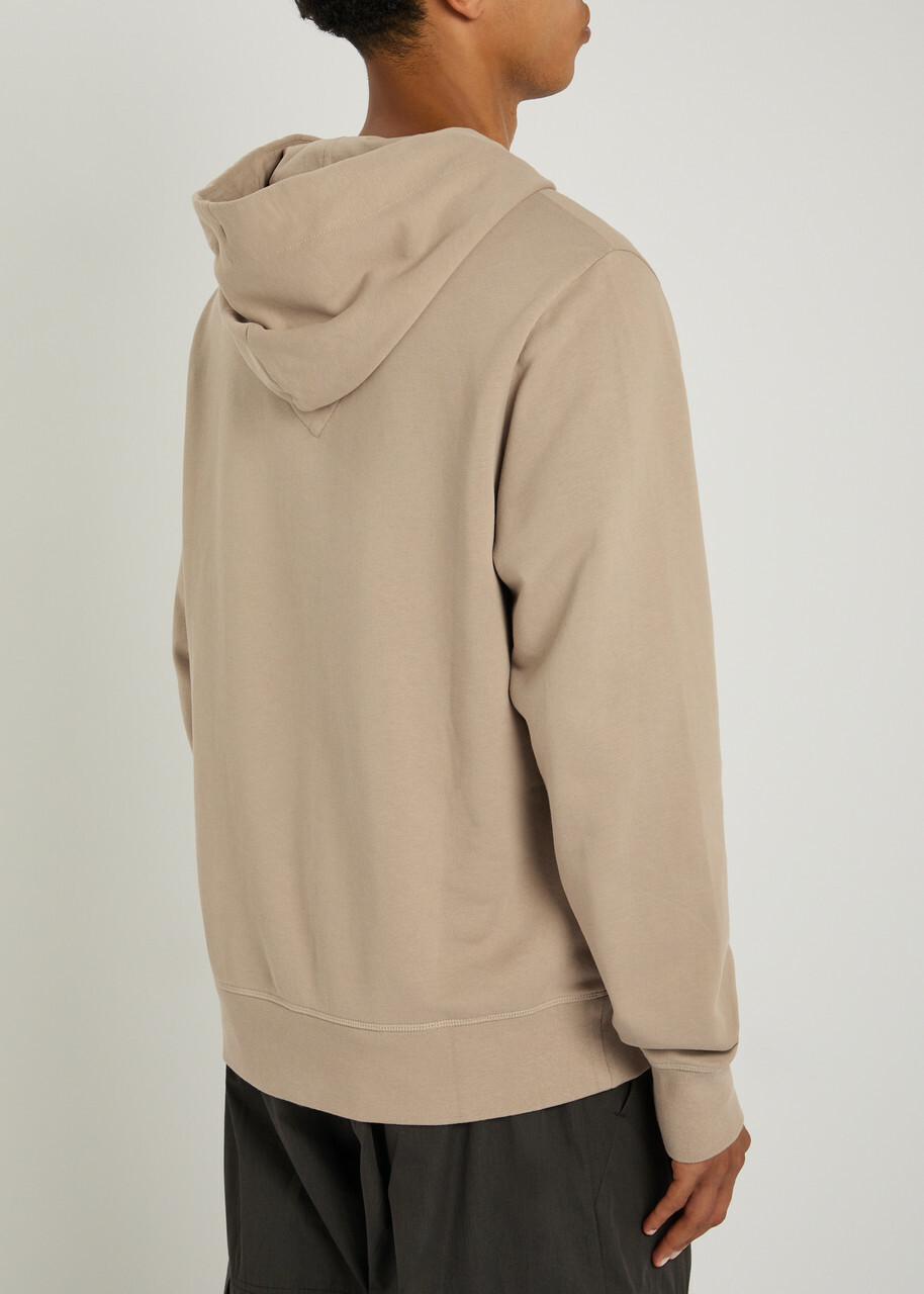 Canada Goose Huron Hooded Cotton Sweatshirt Beige