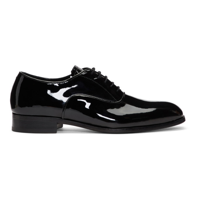 Photo: Tiger of Sweden Black Patent Sinate Oxfords