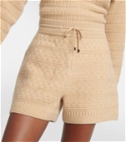 Loro Piana Drawstring cashmere knit shorts