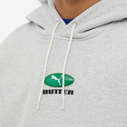 Puma x Butter Goods Hoody in Light Grey Heather