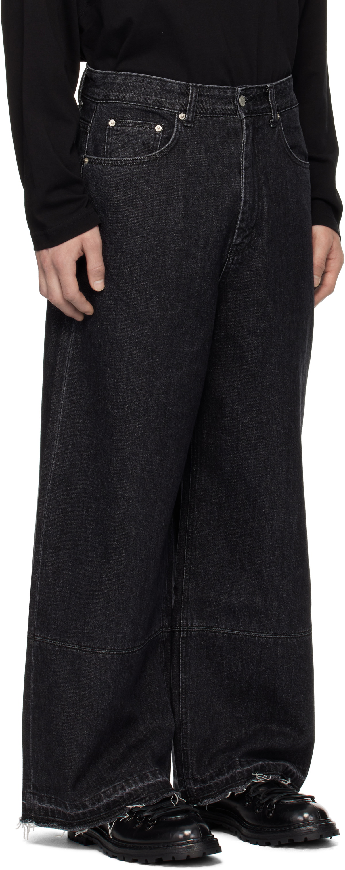 Youth Black Rebuild 004 Jeans
