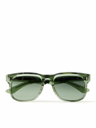 Jacques Marie Mage - Yellowstone Forever Wesley D-Frame Acetate Polarised Sunglasses