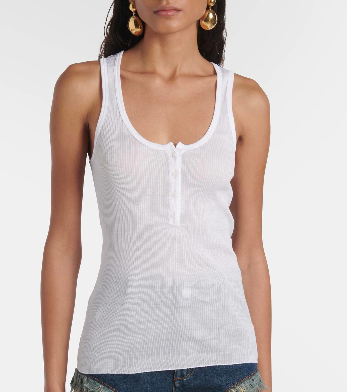 Isabel Marant Louisali cotton tank top