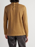 Séfr - Leam Ribbed Cotton-Blend Rollneck Sweater - Brown